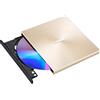 ASUS Masterizzatore Esterno ZenDrive U8M (SDRW-08U8M-U/GOLD), Lettore Ultra Slim 8x, CD/DVD, Supporto M-Disc, USB, compatibile Con Windows e Mac OS, Oro