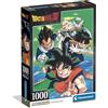 Clementoni - Puzzle 1000 Pezzi per Adulti e Ragazzi, Special Series, Tema Anime Dragonball, Compact Box, Idea Regalo Uomo e Donna, Made in Italy, 70x50 cm, 39955