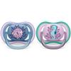 Avent Philips Avent Succhietto ultra air SCF085/61 6-18 mesi 2 pezzi blu/viola