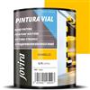 JOVIRA PINTURAS Pittura stradale a base d'acqua. Adatta per attraversamenti pedonali, parcheggi, strade, aeroporti, ecc. (750 ml, Giallo)