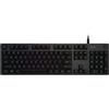 Logitech G512 Tastiera Gaming Meccanica, RGB LIGHTSYNC, Tasti Retroilluminati, GX Brown Tactile Switch, Telaio in alluminio spazzolato, Tasti Personalizzabili, USB, QWERTY Layout Italiano, Nero