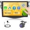 Fuluku 2+64G Android 13 Autoradio per Toyota RAV4 2006-2013 con Carplay Android Auto Senza Fili, Stereo con Schermo da 9 pollici con Bluetooth/WiFi/GPS/Backup Camera/FM/RDS/SWC/28 serie di Temi