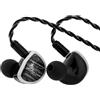 Linsoul Kiwi Ears Aether In Ear Monitor,cuffie IEM con grande driver planare da 15,3mm,cuffie cablate HiFi,cuffie da gioco con cavo staccabile a 2pin per musicisti professionisti e giocatori audiofili