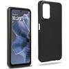 REY Cover in Gel TPU Nera per Motorola Moto G54 5G, Ultra Sottile 0,33 mm, Morbido Flessibile, Custodia Silicone