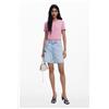 Desigual Bermuda di jeans con fiore