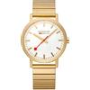 Mondaine Orologio Analogico al Quarzo Uomo con Cinturino in Acciaio Inossidabile A660.30360.16SBM