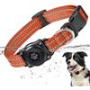 Furrigo Airtag, Collare per cani, 100% impermeabile, collare per cani con etichetta Apple Air Integrato, collare riflettente GPS per cani con custodia rigida in PC AirTag, per cani di taglia piccola, media e