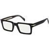 David Beckham Db 7126 Occhiali, 807/22 Black, 51 Uomo