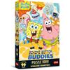 Trefl Premium Plus Quality - Puzzle SpongeBob SquarePants - 1000 Pezzi, Serie di Puzzle con i Personaggi più Amati, per Adulti e Bambini dai 14 anni