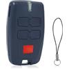 TIANXUAN Telecomando per porta da garage BFT Mitto 4 B RCB04 433,92 MHz Rolling BFT MITTO B RCB04 R1 CLEAR ICE RCB02 VINEYARD Telecomando per cancello elettrico 4 canali 4 pulsanti Telecomando di ricambio
