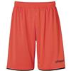 uhlsport Club Shorts, Shirt Unisex Adulto, Arancione/Nero (Dynamic Orange/Negro), 116