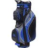 Longridge Deluxe Lite Borsa per carrello da golf con divisorio a 14 posizioni, Blu