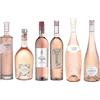 La Grande Vinothèque - Assortimento Degustazione - Vini rosati - Set di 6 bottiglie di vino rosato dalla Francia (6 x 0,75 L)