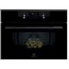 Electrolux Serie 500 KVMDE46H Forno Microonde con Grill da Incasso 60 cm Altezza 45 cm 44 Litri Estetica Intuit Pure Black Nero in vetro