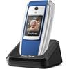 Easyfone T300 4G Telefono Cellulare per Anziani, Cellulare con apertura a conchiglia, Tasti Grandi, Volume alto, tasto SOS e base di ricarica (Blu)