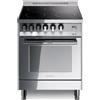 Lofra Cucina a Induzione 4 Fuochi con Forno Elettrico Larghezza x Profondita 60x60 Classe Energetica A colore Inox - PL66MFT4I