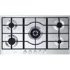 De Longhi Piano Cottura a Gas 5 Fuochi Larghezza 90 cm Colore Inox - SLF590LX