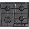 De Longhi YNF 46 ASV Piano Cottura 4 Fuochi a Gas 60 cm colore Nero