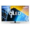 Philips Smart TV 65 Pollici 4K Ultra HD Display OLED DVB T2/S2 Sistema Google TV Ambilight colore Argento - 65OLED819