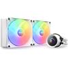 NZXT Ventola per PC NZXT Kraken 280 RGB Processore Raffreddatore di liquidi tutto in uno 14 cm Bianco 1 pz (NZXT White 1700/AM5) [RL-KR280-W1]
