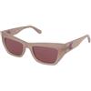 Calvin Klein Jeans CKJ23641S 671 | Occhiali da Sole Graduati o Non Graduati | Prova Online | Plastica | Cat Eye | Rosa, Trasparente | Adrialenti