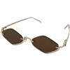 Gucci GG1604S 002 | Occhiali da Sole Graduati o Non Graduati | Prova Online | Metallo | Extravagant | Oro | Adrialenti