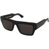 Calvin Klein CK23504S 001 | Occhiali da Sole Graduati o Non Graduati | Prova Online | Unisex | Plastica | Quadrati | Nero | Adrialenti