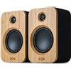 Marley Casse House of Get Together Duo da Libreria - Casse Bluetooth con Ingresso AUX, Compatibili con Giradischi e Vinili - Altoparlanti Libreria Attivi ad Alta Definizione, Design Sostenibile