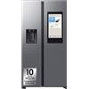 SAMSUNG Frigorifero americano SAMSUNG RS90F66BETEF, Sistema Multi Flow: No; raffreddamento frigorifero: No Frost; congelatore: Frost, Capacità netta totale 623 l, Rumorosità: 36 dB(A), LAN wireless, Dispenser acqua, ghiaccio, Dimensioni: L 91,2 cm A 178 …