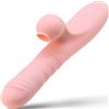 Future of your pleasure Sensual Vibratore Rabbit 24cm - 10 Modalità Vibrazione e Suzione, Stimolatore Punto G e Clitoride, Vibratore Silicone per Donna e Coppia, Ricaricabile USB, FOPS W122