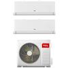 TCL Climatizzatore Dual split Inverter BreezeIN P5 serie SN09P5 9+9 con MT1821 Wi-Fi R-32 Classe A++ ,