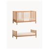 Nobodinoz Lettino per bambini regolabile in altezza in legno di quercia Latitude, 70 x 140 cm -