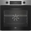 Beko Forno Elettrico da Incasso Multifunzione Ventilato con Grill 60 cm 72 Litri Classe A+ Pirolitico colore Argento - BBIM11300XMP