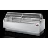 D.L. SERVICE Banco alimentare - Frontale Basso - Ventilato - Vetro curvo - cm 296 x 99.8 -119.1 h