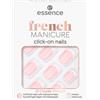 ESSENCE French Manicure Click&Go 01 Classic French autoadesivi 12pz