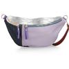 Ebarrito Marsupio/borsa in pelle patchwork