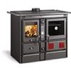 La Nordica Extraflame TERMOCUCINA A LEGNA LA NORDICA EXTRAFLAME TERMOROSA XXL D.S.A. 4.0 IDRO 16,8 KW COLORE NERO ANTRACITE AD ACQUA
