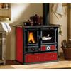 La Nordica Extraflame TERMOCUCINA A LEGNA LA NORDICA EXTRAFLAME TERMOROSA D.S.A. 4.0 IDRO 11,0 KW COLORE CERAMICA LIBERTY BORDEAUX AD ACQUA