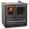 La Nordica Extraflame CUCINA A LEGNA LA NORDICA EXTRAFLAME SOVRANA EASY EVO 2.0 7,5 KW COLORE NERO ANTRACITE AD ARIA
