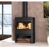 La Nordica Extraflame STUFA A LEGNA LA NORDICA EXTRAFLAME JENNIFER 2.0 EPS 8,0 KW INTERAMENTE IN GHISA SMALTATA AD ARIA