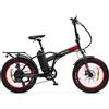 ARGENTOBIKE ARGENTO BIKE E-bike ARBI220010 Nero-rosso