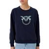 PINKO FELPA - 100534A2G8 - blu
