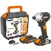 Worx (TG. 2bat 2.0Ah) Worx WX261 Avvitatore - NUOVO