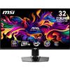 MSI MAG 321UP QD-OLED Monitor Gaming 31.5", 4K UHD - Pannello Quantum Dot OLED 3840 x 2160, 165Hz / 0.03ms, 99% DCI-P3, ΔE≤2, DisplayHDR True Black 400 - DP 1.4a, HDMI 2.1 (UHD@165Hz), USB Type-C