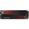 Samsung Memorie MZ-V9P1T0C 990 PRO SSD Interno con Dissipatore di Calore da 1TB, compatibile con Playstation 5, PCIe Gen 4.0 x4 NVMe M.2