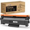 colorfly TN2420 Cartucce di Toner Compatibile per Brother MFC-L2710DW MFC-L2710DN HL-2370DN HL-2350DW DCP-L2510D per Brother TN-2420 TN-2410 Stampante, 1 Nero, 3000 Pagine