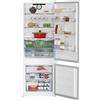 Beko BCNE400E40SN Beko Frigorifero da incasso combinato MONTEBIANCO 75 cm, Classe E, h 194 cm, Total No Frost, 405 litri, HarvestFresh™