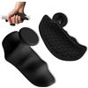 CloudValley Anti-Slip Gym Hand Grips for Men & Women, Ergonomics Workout Rubber Gym Grips Pads, Breathable Fingerless Weight Lifting Gloves for Pull-Ups, Dumbbell, Deadlift