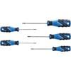 GEDORE GiraViti per Viti con Impronta TX Interna, Set di 5 Pezzi, Giravite TX, Impugnatura Tricomponente, Utensile, 2163 Tx-05