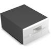 Vitrifrigo D30A Frigo-Freezer, Apertura a cassetto, Bianco, 30 Litri, All in one, Serie COMPACT DRAWER, Termostato Digitale, Night Mode, A x L x P 25x44x58.5 cm